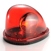 Sinal de advertência de lâmpada de halogéneo LED (vermelho HL-103)